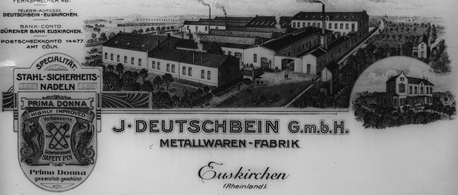 M216-05, Briefkopf Deutschbein_BEA