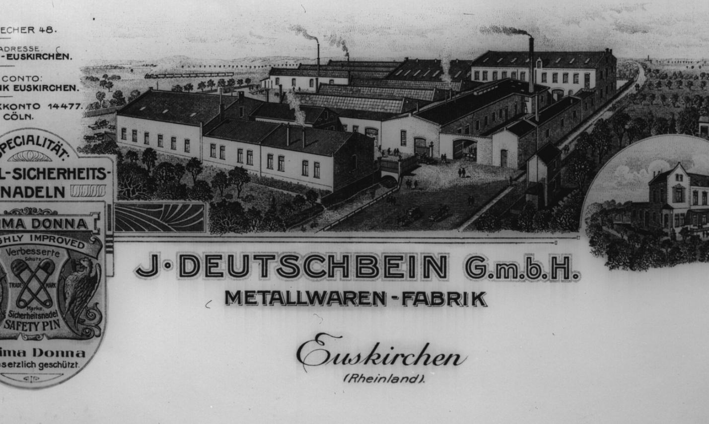 M216-05, Briefkopf Deutschbein_BEA