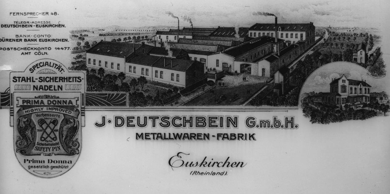 M216-05, Briefkopf Deutschbein_BEA